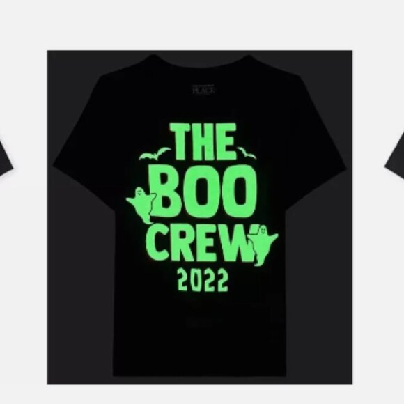 Lot of 3 Children's Place '22 Boo Crew Glow-in-the-Dark T-shirts 4T New/ Tags! - Picture 1 of 3